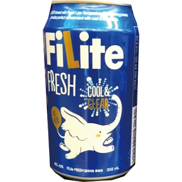 필라이트 캔맥주 후레쉬